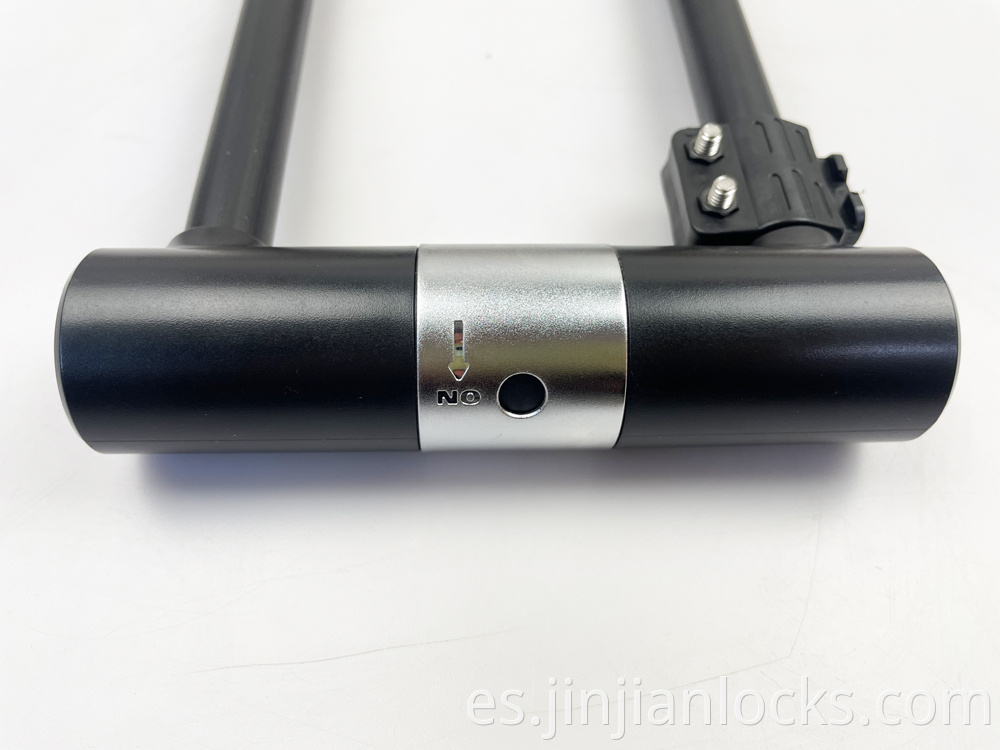 Bike de servicio pesado de 18 mm U Lock de grillete con soporte de montaje resistente CLACAS AGRADAS DE MOTORIA TRITA PARA LA MOQUITA DE BICICO